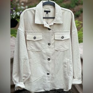 Corduroy Shacket - XL